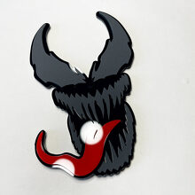 Custom Venom-Style 3D Car Badge Emblem for Fender, Tailgate or Grille_6