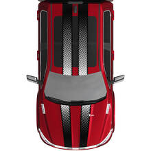 Dual Stripes Vinyl Decals Stickers Graphics for Dodge RAM 1500 TUNGSTEN
 2