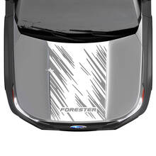 Hood Vinyl Sticker Decal Graphic for Suba Forester
 2