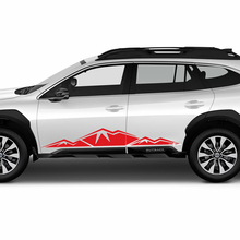 Side Rocker Panel Mountains Vinyl Sticker Decal Graphic for Suba Outback
 3