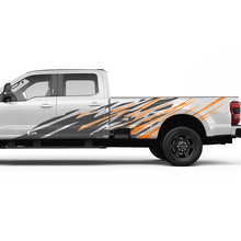 Ford F150 F250 F350 Splash Grunge Decal Kit - Bedside Vinyl Sticker Set Side Graphics 2
 2