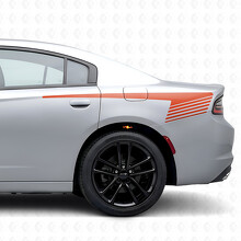 Strobe Style Stripes Side Vinyl Decal Sticker for Dodge Charger 2015-2026_4