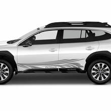 Side Doors Tribal Vinyl Sticker Decal Graphic for Suba Outback
 2