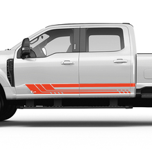 Ford F150 F250 F350 Rocker Panel Side Stripes Vinyl Sticker Graphics
 3