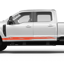 Ford F150 F250 F350 Rocker Panel Side Stripes Vinyl Sticker Graphics 2
 3