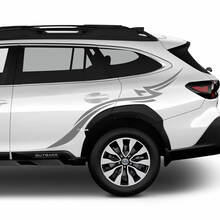 Side Rear Side Tribal Vinyl Sticker Decal Graphic for Suba Outback
 2