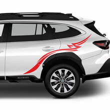 Side Rear Side Tribal Vinyl Sticker Decal Graphic for Suba Outback
 3