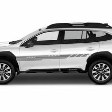 Side Doors Modern Stripes Vinyl Sticker Decal Graphic for Suba Outback
 2