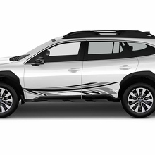Tribal Style Doors Stripes Vinyl Decal Kit for Subaru Outback _2