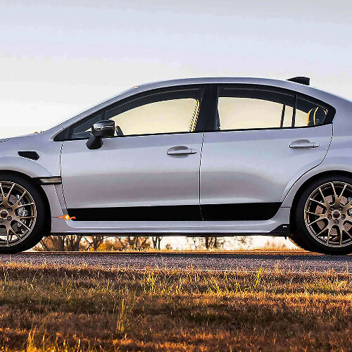 Accent Doors Stripes Vinyl Decal Kit for Subaru WRX 