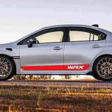 Pair Rocker Panel Side Skirt Vinyl Body Car Stripe Racing Vinyl Decal Sticker fit Suba WRX
 3