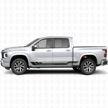 Parallel Accent Door & Rocker Panel Vinyl Stripes for Chevrolet Silverado 1500 Next Generation 2027_4