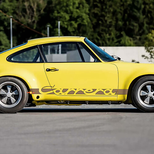 Carrera Side Stripe Outline Decal Kit for Porsche 911