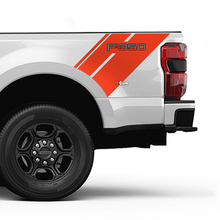 Ford F350 Bed Side Stripes Decal Kit Vinyl Sticker Set Side Graphics
 3