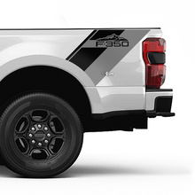 Ford F350 Bed Side Stripes Decal Kit Vinyl Sticker Set Side Graphics
 2