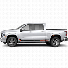 Racing Line Door & Rocker Panel Vinyl Stripes for Chevrolet Silverado 1500 Next Generation 2027_2