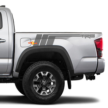 TRD Rear Side Stripes Vinyl Decal Sticker for Toyota Tacoma
 2