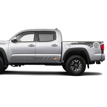 Tacoma 4x4 off road Rear BedSide Rocker Panel Stripes Vinyl Decal Sticker for Toyota Tacoma
 2