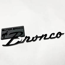 Outer Banks Style 3D Fender or Tailgate Badge for Musclecar horse_5