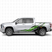 Distressed Splash Door & Bedside Vinyl Stripes for Chevrolet Silverado 1500 Next Generation 2027_4