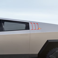 Louvers Decals for Tesla Cybertruck Rear window
 3