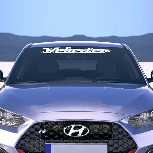 Marquage de Marque Autocollant de Pare-Brise pour Hyundai Veloster