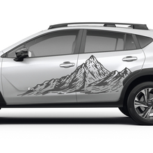 Side Doors Landscape Mountains Vinyl Decal - Graphic Sticker universal fit Suba
 3