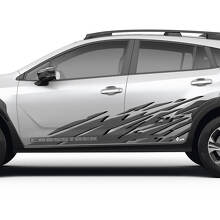 Side Doors Splash Vinyl Decal - Graphic Sticker universal fit Suba Crosstrek
 3