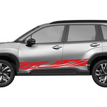 Side Doors Rocker Panel Tribal Vinyl Decal - Graphic Sticker universal fit Suba Forester
 3