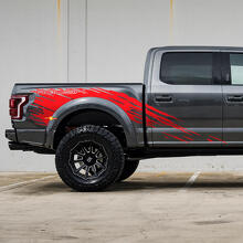 Side Bedside Splash Sticker Decal Graphic suitable for Musclecar truck power truck Roush Package 2
 3