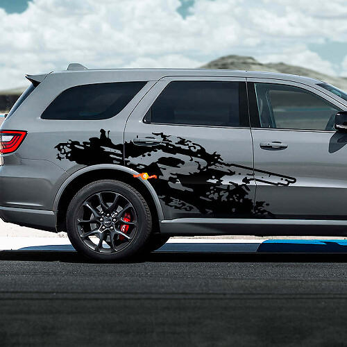 R/T Mud Splash Side Vinyl Decal Kit for Dodge Durango