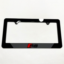 RS Vehicle License Plate Covers Frames Decor for Audi RS
 6