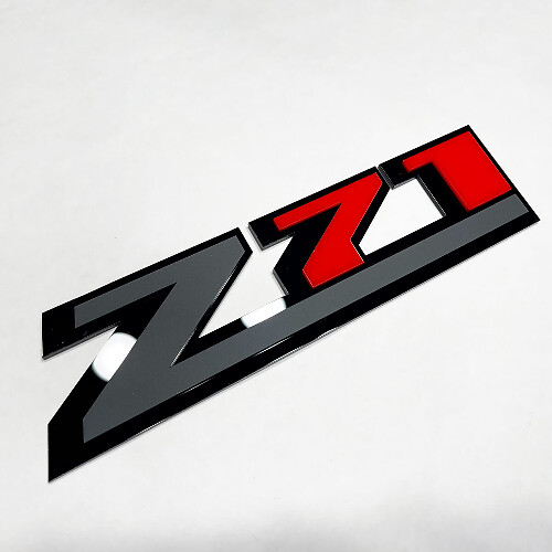 Z71 Fender Tailgate Badge Emblem for Chevy Chevrolet Z71
 1