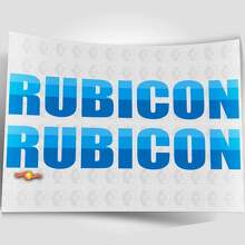 Custom Text Retro Style Hood Vinyl Decal Pair for Jeep Wrangler_4