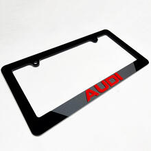 Vehicle License Plate Covers Frames Decor for Audi
 2