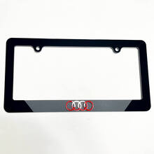 Vehicle License Plate Covers Frames Decor for Audi
 2