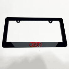 Vehicle License Plate Covers Frames Decor for Audi
 4