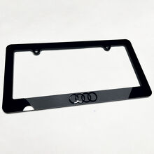 Rings Vehicle License Plate Covers Frames Decor for Audi 2
 2