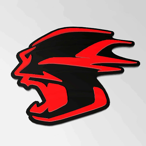 Custom Banshee 3D Badge Emblem for Dodge Charger Daytona 