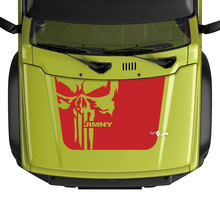 Suzuki JIMNY Hood Punisher decal sticker graphics 2
 3