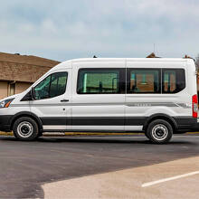 Ford Transit Vinyl Side Stripes Decals
 2