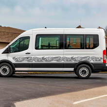 Ford Transit Graphics Vinyl Side Stripes Decals Stickers
 2