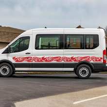 Ford Transit Graphics Vinyl Side Stripes Decals Stickers
 3
