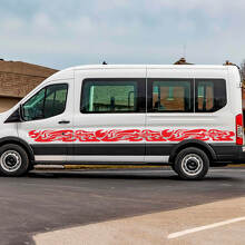 Ford Transit Graphics Vinyl Side Stripes Decals Stickers
 3