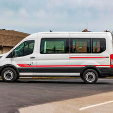 Musclecar Transit Racing Graphics Vinyl Side Stripes Decals Stickers
 2