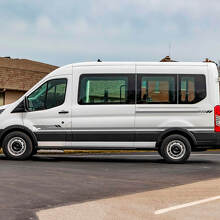 Ford Transit Racing Graphics Vinyl Side Stripes Decals Stickers
 3