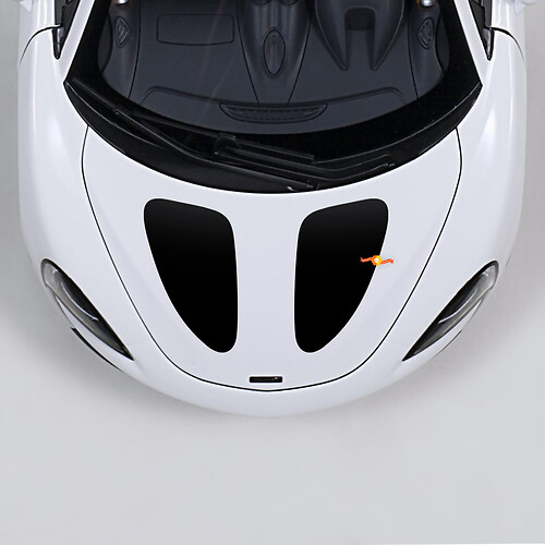 McLaren 570s Spider Hood Vent Style Graphics Vinyl Decal Sticker
 1