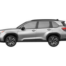 Side Doors Rocker Panel Racing Stripes Vinyl Decal - Graphic Sticker universal fit Subaru Forester
 2