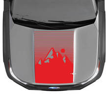 Mountains Hood Vinyl Sticker Decal Graphic for Subaru Forester
 3