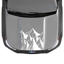 Mountains Bonnet Vinyl Sticker Decal Graphic for Subaru Forester 2